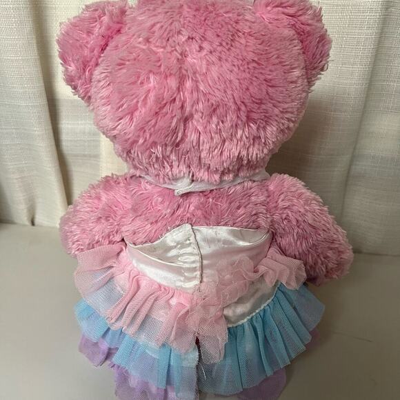 Build-A-Bear Pink Disney Princess Bear, Soft Plushie Toy - Picture 4 of 5